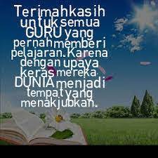 Guru yang baik itu memberi sesuatu yang bisa dipikirkan di rumah selain pr.. Kata Kata Mutiara Buat Guru Quotemutiara Quotemutiara