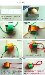 三色球详细 来自静若止水的图片分享 堆糖网 knots diy monkey fist knot paracord knots