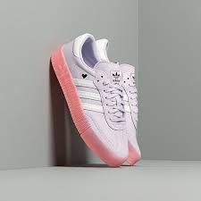 The platform gum rubber cupsole lifts you up to. Damen Sneaker Und Schuhe Adidas Sambarose W Purple Tint Ftw White Glow Pink