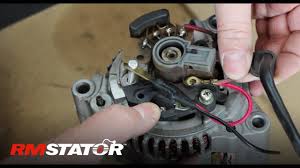 Push the retainer over the exposed ends of the connectors. How To Install An Ic Regulator Nippon Denso Alternator For Kawasaki Triumph Yamaha Rm31000 Youtube