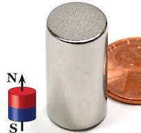 N42 Neodymium Cylinder Magnet - 40 LB Pull - 1/2x1" High-Power Neodymium  Magnet