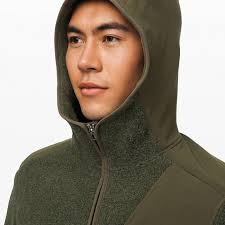 Lululemon Tundra Trek Full Zip olive