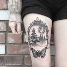 Butterfly thigh tattoos for girls. 100 Best Sexy Thigh Tattoo Ideas For Girls