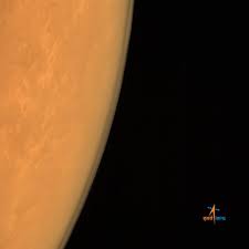 Indian Spacecraft Captures Its First Photos Of Mars Space Mangalyaan's onboard camera has captured 980+ images so far, which have been compiled into an atlas. indian spacecraft captures its first