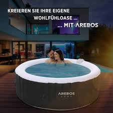 Maybe you would like to learn more about one of these? Arebos In Outdoor Whirlpool Spa Pool Rund 6 Kaufland De
