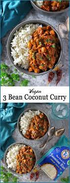 Vegan Easy Three Bean Curry Via Savoryspin Curry Recipes Beans Curry Curry