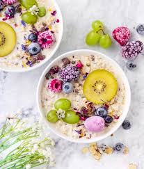 Breakfast Bowls For Two Recipe Below In Summer I Prefer Cold Overnight Oats Ov Oats Recipes Breakfast Delicious Family Dinners Rolled Oats Recipe Overnight