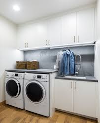 ( 5.0) out of 5 stars. Laundry Room With Utility Sink Pull Down Sprayer Faucet And Drying Rod Contemporary Utility Room Sacramento By Mak Design Build Inc Houzz Uk