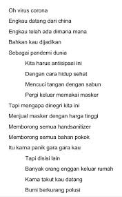 Buatkan Puisi Dengan Tema Virus Corona Brainly Co Id