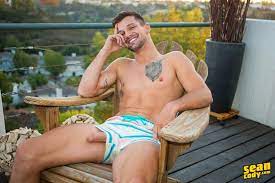 I know this much is true (2020). Sexy Young Muscle Hunk Sean Cody Brysen Strips Out Of His Swim Shorts Jerking His Huge Thick Dick Big Cock Nude Men Pics