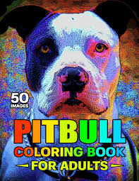 Realistic drawing of the dog step by step. Pitbull Coloring Book For Adults 50 Awesome Realistic Drawings Pitbull Dog Coloring Pages For Adults Relaxation A Friendly Pitbull Dog Coloring Book For Adults Paws For Thought Publication Juniczell 9798550417416 Amazon Com Books