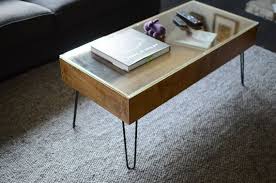 See more ideas about mid century coffee table, mid century modern coffee table, modern coffee tables. Midcentury Modern Coffee Table Glass Top Display Compartment Coffee Table Modern Coffee Tables Modern Glass Coffee Table