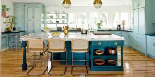 In the above kitchen, there was a heck of a lot of wood grain going on. The Best Paint Colors For Kitchen Islands Southern Living