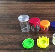 6ml Glass Jar With Airtight Lid & Stash Storage Container - Oem