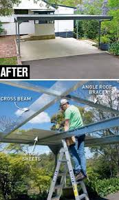 An epoxy floor is another popular option nowadays. 15 Clever Diy Carport Ideas Amazing Diy Interior Home Design