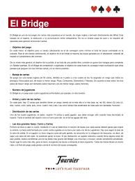 Check spelling or type a new query. Reglamento El Bridge Puente De Contrato Juegos De Habilidad Mental