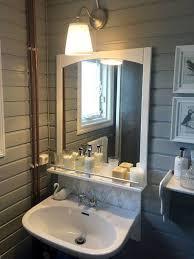 The mirror was designed to be hung horizontally or vertically, so you can choose whichever setup best compliments your bathroom layout. Nice Lighting Over The Bathroom Mirror Bathroom Mirror Design Bathroom Mirror Bathroom Lights Over Mirror