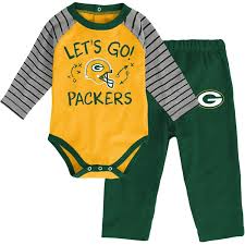 Green Bay Packers Baby Clothing Packers Infant Jerseys Toddler Apparel Fanatics