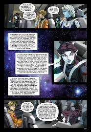 Outsider, the space opera webcomic with blue space elves | SpaceBattles
