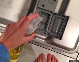 Since the mixture is water and soap, wiping it up with dry towels can leave residue behind. Homemade Dishwasher Detergent Is A Real Thing We Tried It Huffpost Life