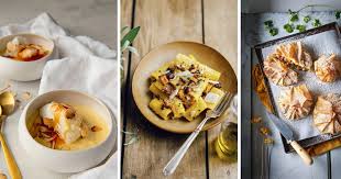 Photo Menu du 14 septembre 2026 : pastilla de caille pâtes au potimarron ...