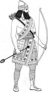 7 Assyrian Bowman Costume Ancient Mesopotamia Mesopotamia Ancient Cultures