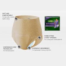 Depend Night Defense Underwear For Women Overnight Absorbency