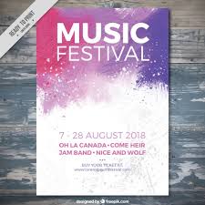 Music festival poster template with customizable graphics. Music Festival Flyer Free Music Festival Flyer Templates 2816580 Png Images Pngio