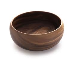 Saladier Rond En Bois D Acacia Round Acacia Wood Salad Serving Bowl Acacia Wood Bowl Calabash Acacia Wood