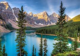 Bayangkan saya jika anda berada di alam bebas pegunungan merasakan suasana kesejukan dan kemurnian udara yang ada disana. Banff Nationalpark Tapete Pemandangan Alam Dan Pedesaan 881x615 Wallpapertip