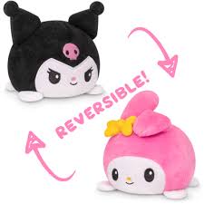 TeeTurtle Reversible My Melody & Kuromi Plushie | Home of the Original  Reversible Octopus Plushie