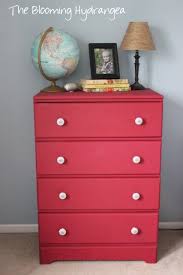 Before After Little Boy Vintage Americana Room Americana Bedroom Painting Kids Furniture Red Dresser