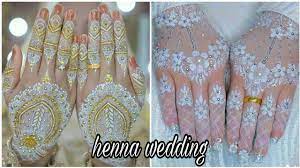 Lihat 30 inspirasi corak henna tangan simple yang pasti dapat memukau sesiapa yang melihatnya. White Henna Pengantin Henna Gliter Youtube