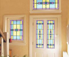 Gila window film makes you the pro. Stained Glass Window Film And Stickers Purlfrost Esi Building Design