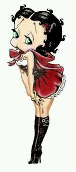 Black And Red Cartoon Characters Pin By Sinceria Turner On Betty Boop Betty Boop Betty Boop Halloween Betty Boop Pictures