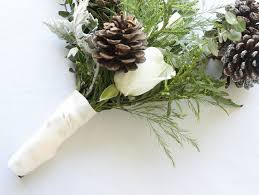 See more ideas about pine cone wedding, wedding, pine cones. Rustic Winter Bridal Bouquet And Boutonniere Fun365