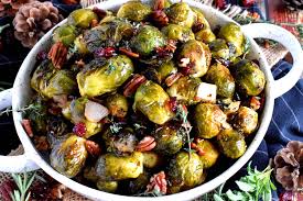 But, unlike the hipsters, i don't feel the need to add bacon to add all of the ingredients to a large sheet pan, except the pecans, and cranberries. Whole Roasted Brussels Sprouts With Pecans And Cranberries Lord Byron S Kitchen