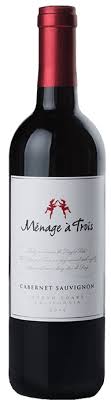 A very fruity and very nice bouquet. Menage A Trois Cabernet Sauvignon Horseman