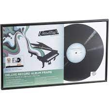 At 12 x 12, a vinyl album sleeve is the right size and proportion to be a work of art worthy of hanging in a gallery. Mcs 21 9 X 12 9 Deluxe Record Album Frame Black 49678 B H