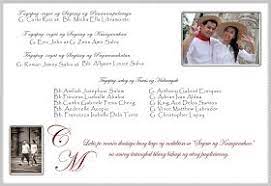 Wedding And Marriage Guide In Manila Tagalog Wedding Invitation Wedding Invitations Wedding Invitation Samples Filipiniana Wedding