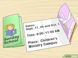 How To Promote Sunday School: 15 Steps (With Pictures) - Wikihow