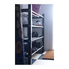 Tjusig Shoe Rack Black 31 1 8 Ikea Ikea Shoe Rack Shoe Rack Ikea