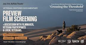 Buffalo WY - Veteran Film Preview Screening