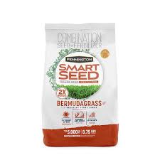 Panama bermuda blend with yellow jacket coating. Pennington Smart Seed Bermudagrass