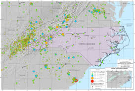 Faults And Earthquakes Western North Carolina Vitality Index