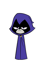 Definition of raven · 1 : Raven Teen Titans Go Animated Muscle Women