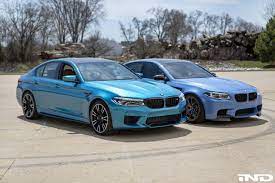 Photoshoot Yas Marina Blue Bmw F10 M5 Vs Snapper Rocks Blue Bmw F90 M5 Bmw Marina Blue New Bmw