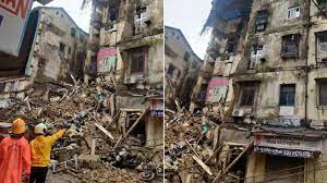 As per the initial information i have. Breaking Portion Of Building Collapses In Mumbai S Cst Area People Feared Buried Under Debris India News India Tv