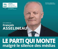 Affiche de françois asselineau• crédits : Qui Est Francois Asselineau Vu D Ailleurs