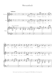 Shenandoah greg gilpin | digital satb sheet music. Shenandoah Sheet Music For Choir 8notes Com